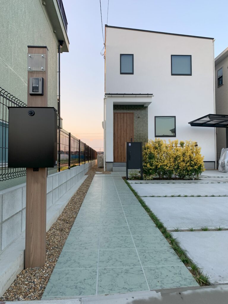 京都府木津川市O様邸　新築外構工事