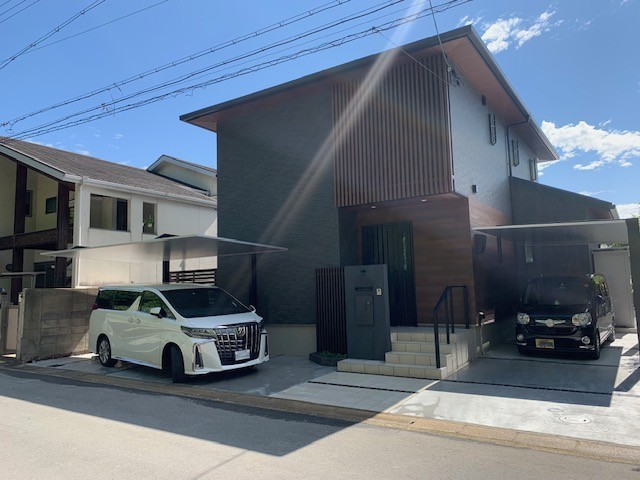 京都府京都市N様邸　新築外構工事