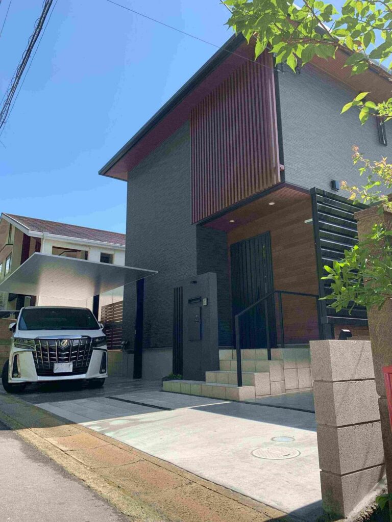 京都府京都市N様邸　新築外構工事