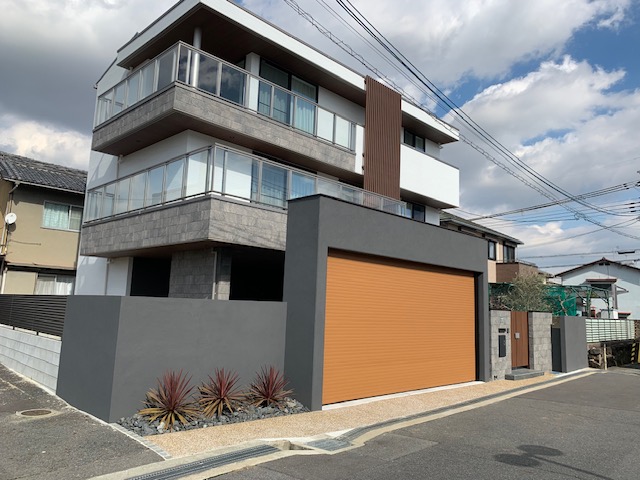 奈良県生駒郡斑鳩町K様邸　新築外構工事