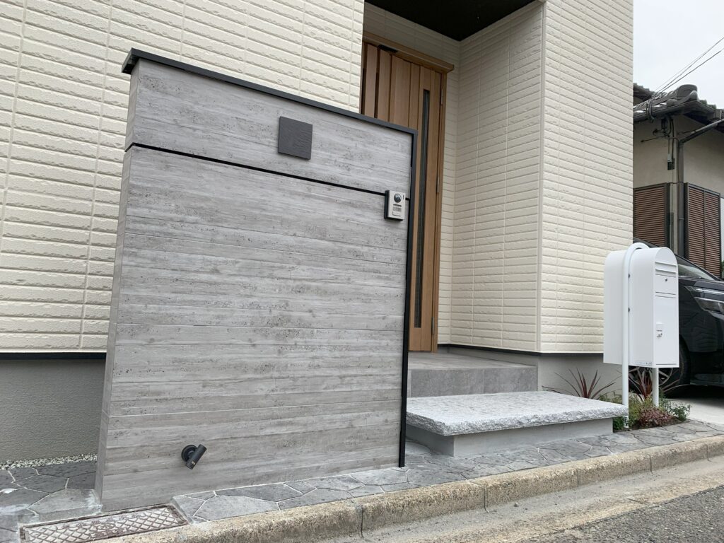 奈良県奈良市I様邸　新築外構工事