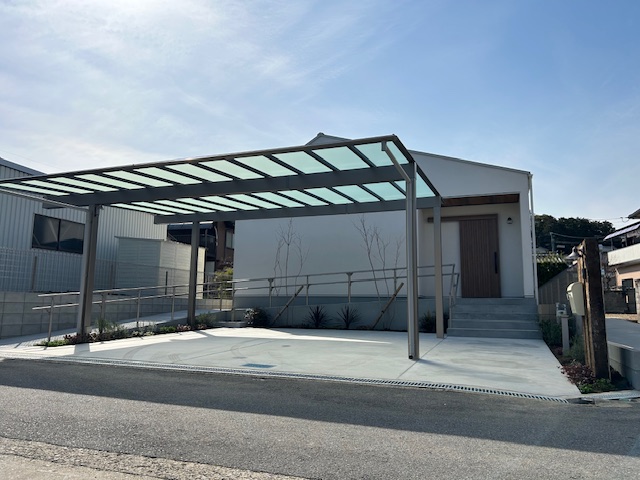 奈良県北葛城郡王寺町Y様邸　新築外構工事