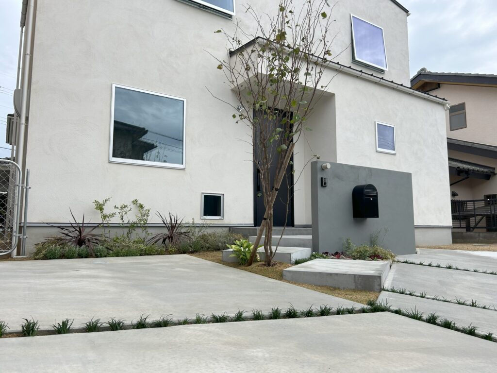 大阪府高槻市T様邸　新築外構工事